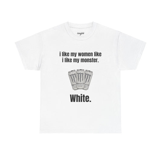 White Monster T-Shirt
